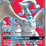 Reshiram GX (Full Art) - Dragon Majesty (DRM)