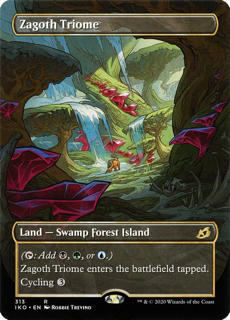 212692_in_1000x1000Small_1024x1024.png Zagoth Triome (Showcase) - Ikoria: Lair of Behemoths (IKO) - Image 1