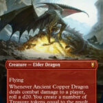 Ancient Copper Dragon (Borderless) - Commander Legends: Battle for Baldur's Gate (CLB)