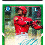 2018 Bowman Chrome - Jose Siri CPA-JS - Green Shimmer /99 - CSG 10 / 10