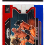 2022 Panini Prizm WWE - Goldberg 33 - Red White & Blue  - CSG CGC 9