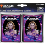 Foundations Dark Standard Deck Protector Sleeves for Magic: The Gathering (100-pack) - Ultra Pro