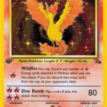 Moltres (12) (1st Edition) - Fossil (FO)