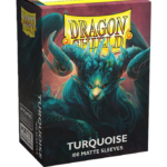 Dragon Shield Sleeves: Turquoise Matte (Box Of 100)