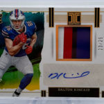 2023 Panini Impeccable Football - Dalton Kincaid RPA-DC - Gold RPA /25