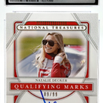 2021 Panini National Treasures Natalie Decker Qualifying Marks Autograph 89 /99 - CSG 9 AUTO 10