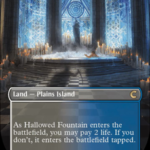 Hallowed Fountain (Borderless) - Ravnica: Clue Edition (CLU)
