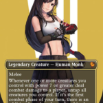 Tifa, Martial Artist (Borderless) (Foil) - Commander: Final Fantasy (FIC)