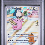 Chansey 187/167 Illustration Rare Twilight Masquerade - 2024 Pokemon - PSA 10