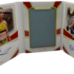 2023 Panini Immaculate UFC - Erin Blanchfield & Jessica Andrade JOC-JE - Jumbo Octagon Dual Booklet Auto /25