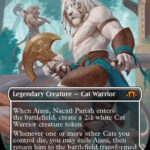 Ajani, Nacatl Pariah (Borderless)  - Modern Horizons 3