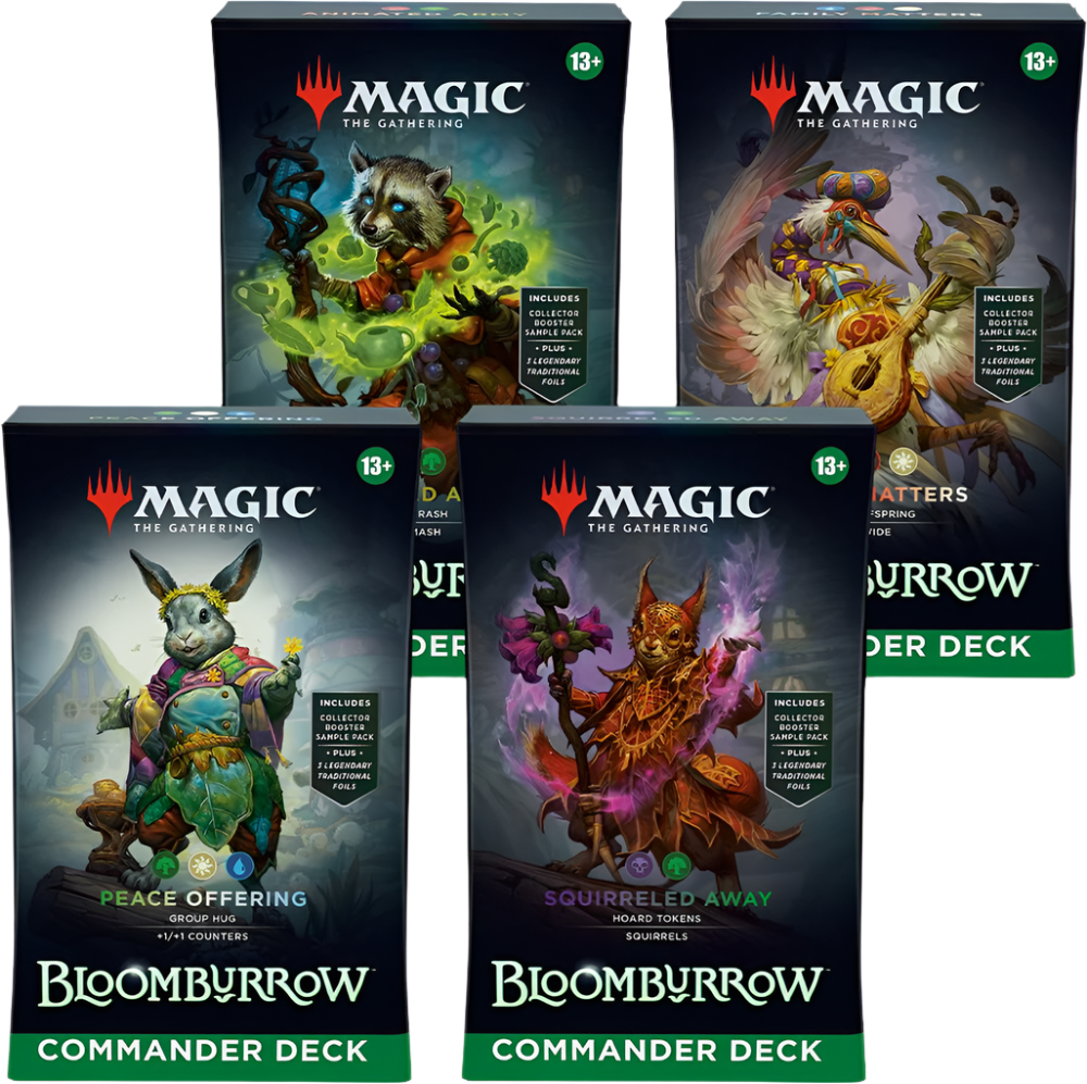 Bloomburrow_Commander_Deck_Display_-_Commander-_Bloomburrow_BLC_1024x1024.png Bloomburrow - Commander Deck - Image 1