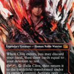 Clive, Ifrit's Dominant (Borderless) (0318) - Final Fantasy (FIN)