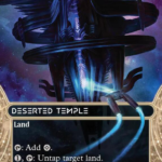 Deserted Temple (0101) (Borderless) (Galaxy Foil) - Edge of Eternities: Stellar Sights (EOS)