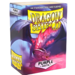 Dragon Shield Sleeves: Purple Matte (Box Of 100)