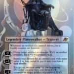Tezzeret, Cruel Captain (Borderless) - Edge of Eternities (EOE)