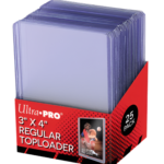 Ultra PRO 3" x 4" Regular Toploaders for Standard Size Cards (25 Pack)