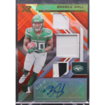 2022 Panini Xr Football - Breece Hall 214 - Orange RPA /25