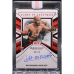 2023 Panini Immaculate UFC - Muhammad Mokaev MG-MMK  - Marks Of Greatness Red /25