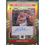 2023-24 Panini Donruss Optic Basketball - Jordan Poole ESS-PLE - Elite Series Auto Gold /10