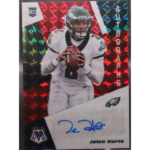 2020 Panini Mosaic Football - Jalen Hurts RA22 - Red Choice Auto