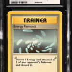 Energy Removal - Base Set (BS) - 1999 Pokemon - CGC 9