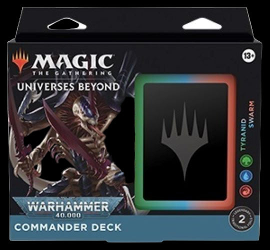 TyranidSwarm_3fd2506e-f566-4359-8684-bde2965176aa_1024x1024.jpg Universes Beyond: Warhammer 40,000 - Tyranid Swarm Commander Deck - Image 1
