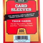 Cardboard Gold Thick Card Sleeves (100 count)