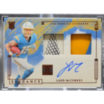2024 Panini Impeccable Football - Ladd McConkey RHP-LMY - Elegance RPA /5