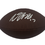 Davante Adams Autographed Wilson Football With Acrylic Case