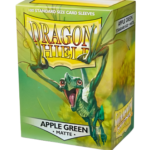 Dragon Shield Sleeves: Apple Green Matte (Box Of 100)