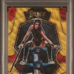 2023 Panini Select WWE - Cora Jade 114 - Gold Wave /10 - PSA 9