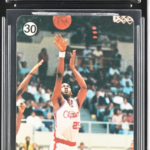1988 Fournier Estrellas Danny Manning No. 30 - CSG CGC 10