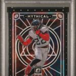 2022 Panini Donruss Optic - Derrick Henry M-10 - Mythical Black Pandora /25 - PSA 9