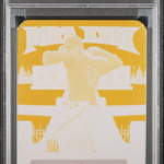 2023 Leaf Baseball - Paul Skenes FKPS1 - Fort Knox Auto Yellow Printing Plate - PSA 1/1