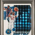 2022 Panini Mosaic - Jaden Ivey 23 - Montage White /25 - PSA 9