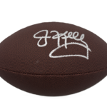 Jim Kelly (HOF) Autographed Wilson Football (Metabilia) With Acrylic Case