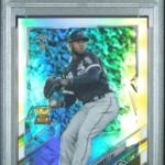 2021 Topps Ben Baller Chrome - Luis Robert 56 - Gold Refractor /50 - PSA 10