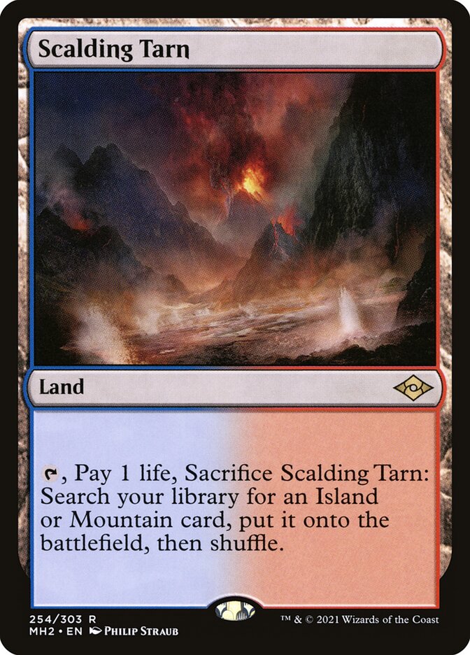 mh2-254-scalding-tarn_1024x1024.jpg Scalding Tarn - Modern Horizons 2 (MH2) - Image 1