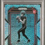 2022 Panini Prizm - Desmond Ridder 302 - Variation Mojo Prizm /25 - PSA 10
