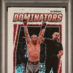 2023 Panini Donruss Optic UFC - Muhammad Mokaev 13 - White sparkle - PSA 8