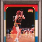 1986 Fleer - Chris Mullin 77 - PSA 6