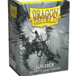 Dragon Shield Sleeves: Justice Standard Dual Matte (Box Of 100)