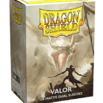 Dragon Shield Sleeves: Valor Standard Dual Matte (Box Of 100)