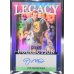 2024 Leaf Metal Legacy Collection Joe Montana - Autograph BA-JM3 6/10